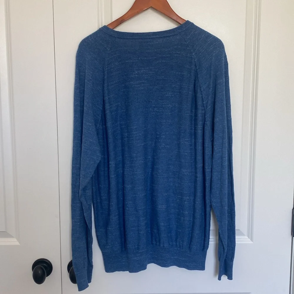 J Crew Men's Raglan Budded Crewneck‎ Sweater